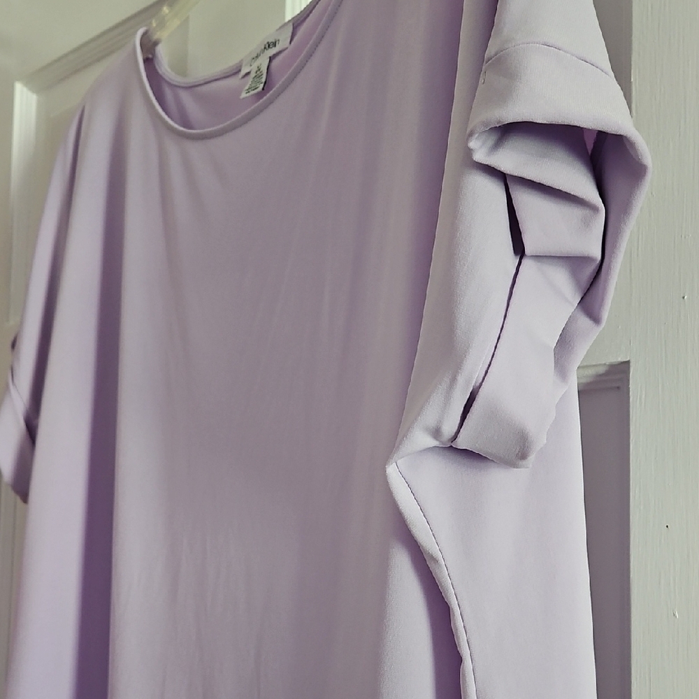 Calvin Klein Women's Lavender Top - Picture 6 of 6